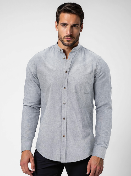 Cămașă bărbați albastră OZONEE O/V171