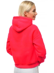 Hanorac femei roz-neon OZONEE O/12102