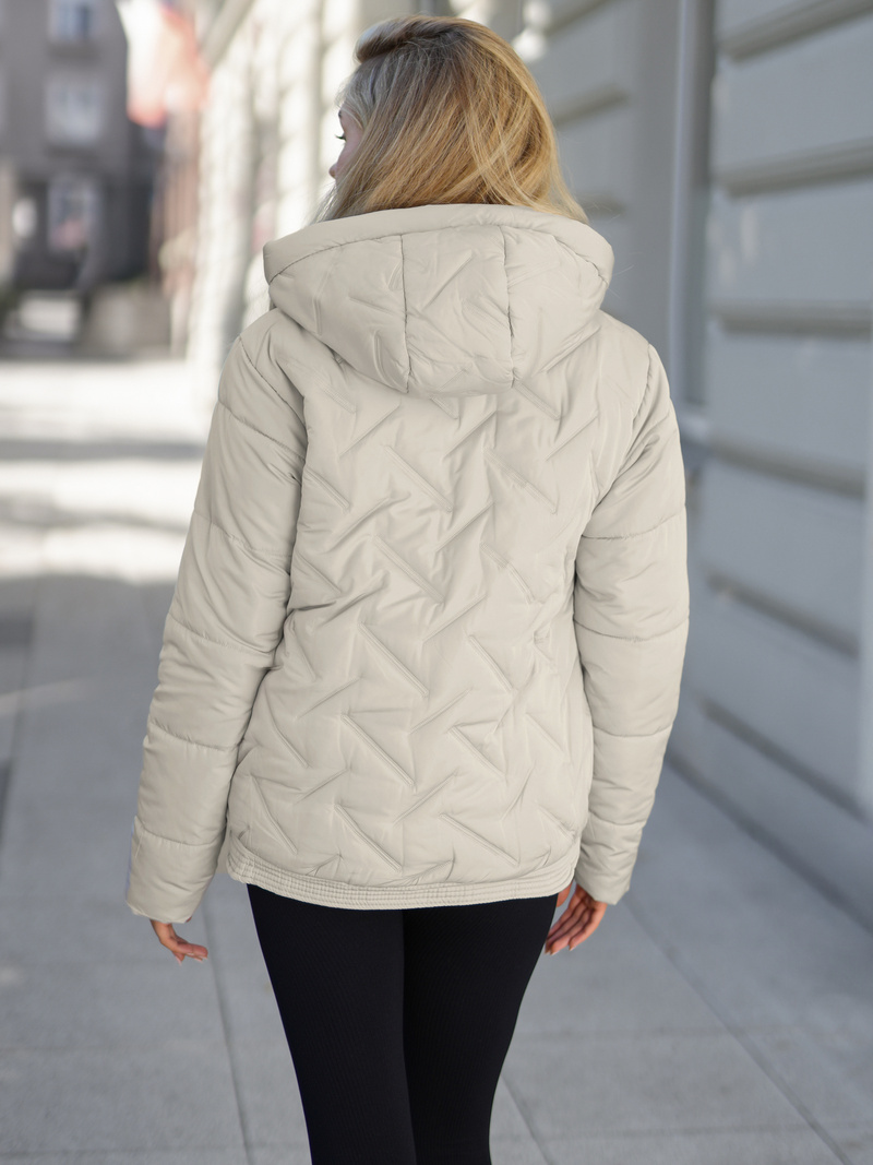 Geacă de femei bej OZONEE JS/16M9300/280