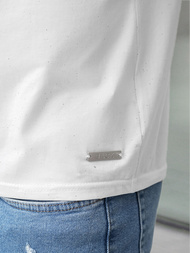 Tricou bărbați alb OZONEE O/QQ1386