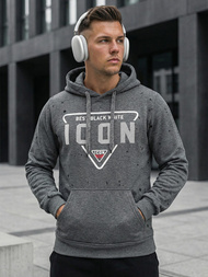 Hanorac bărbați antracit OZONEE JS/8B1737/5