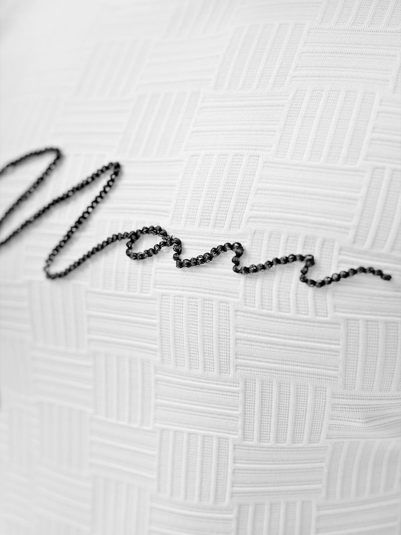 Tricou bărbați alb OZONEE O/QS11628