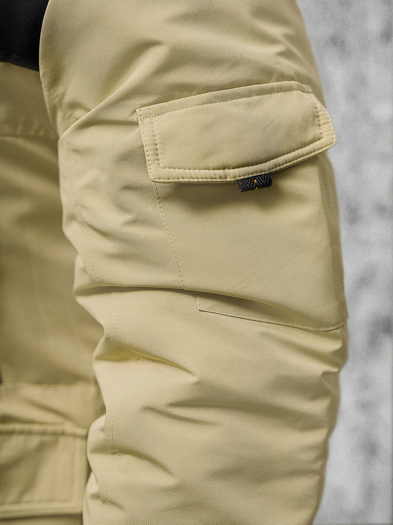 Geacă bărbați bej OZONEE JS/22M322/62