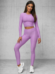 Trening dama doua piese violet deschis OZONEE O/22060Z