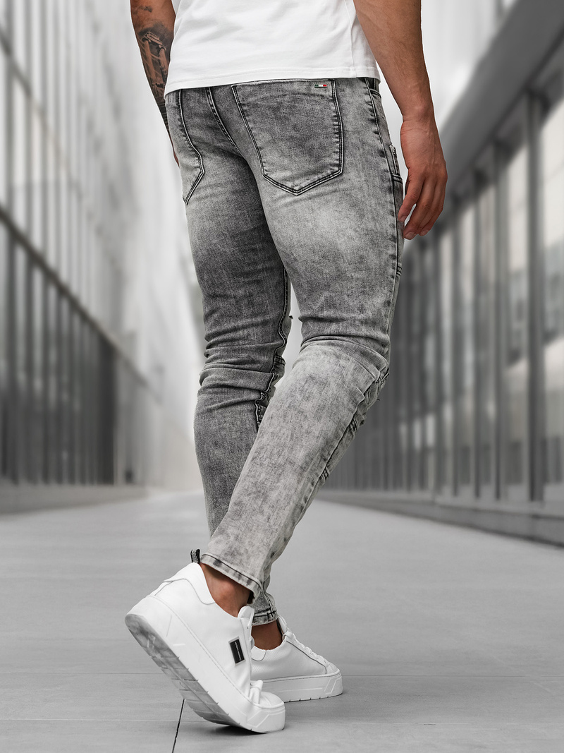 Blugi bărbaţi antracit OZONEE NB/MP0163NZ