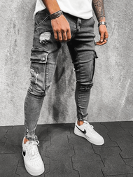 Blugi bărbaţi antracit OZONEE O/B6006