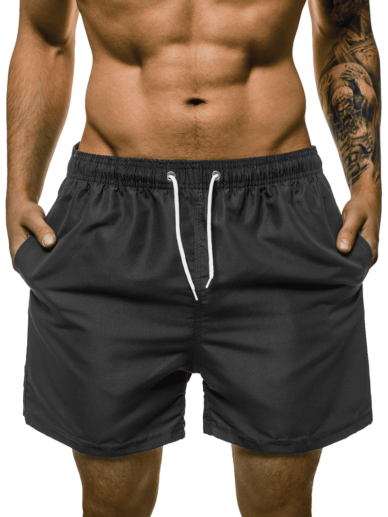 Pantaloni scurti de baie bărbați antracit OZONEE O/YW02001/2