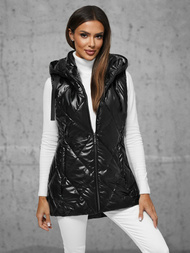 Vestă femei neagră OZONEE JS/16M9075/392Z