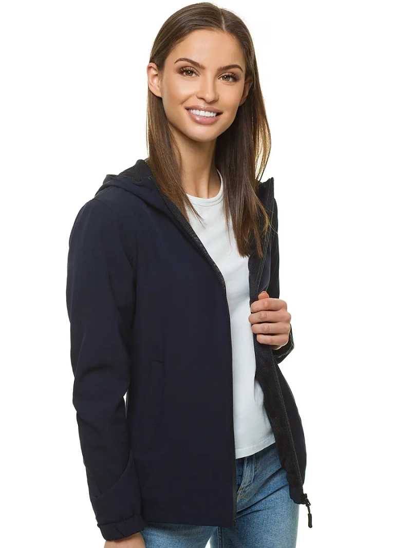 Jachetă femei albastru marin OZONEE JS/HH036/4