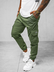 Pantaloni jogger pentru bărbați kaki OZONEE O/G3006Z