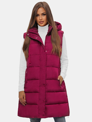 Vestă femei bordo OZONEE O/81276
