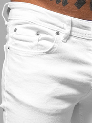 Blugi Bărbaţi Albi OZONEE E/5391/01