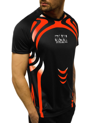 Tricou bărbați negru OZONEE JS/KS2062