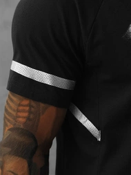Tricou bărbați negru OZONEE JS/S150/3Z
