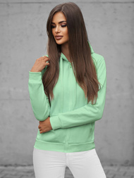 Hanorac femei verde-mentă OZONEE JS/W03Z