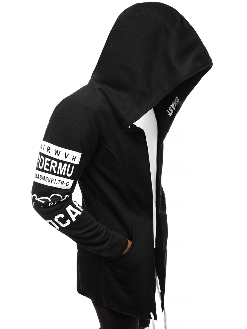 Hanorac bărbați neagră OZONEE A/11110Z