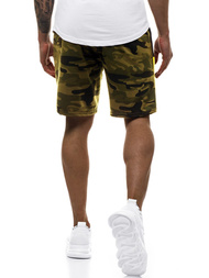 Pantaloni scurti bărbați verde OZONEE JS/KK300160