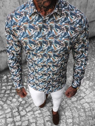 Cămașă bărbați colorat OZONEE O/2822Z