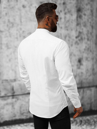 Cămașă bărbați albă OZONEE O/V07