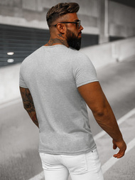 Tricou bărbați gri OZONEE JS/712007Z