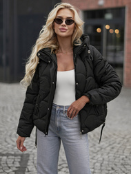 Geacă de femei neagra OZONEE JS/5M3336/392Z