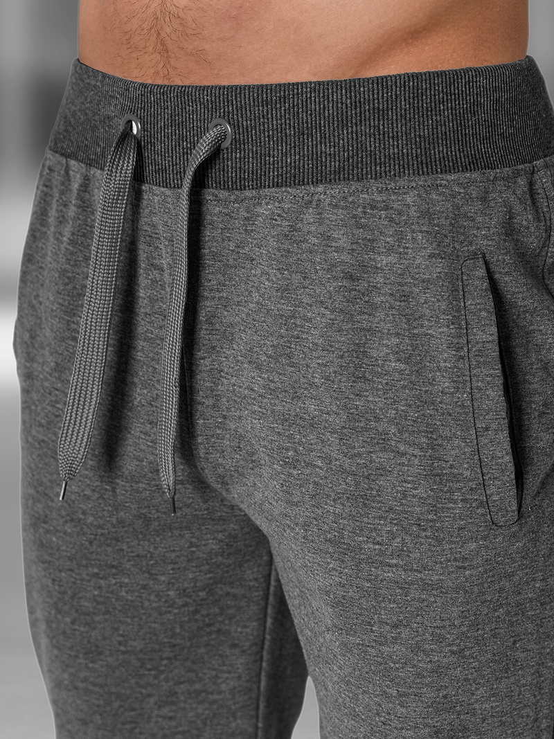 Pantaloni scurți sport bărbați antracit OZONEE JS/XW07/5Z