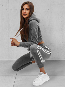 Trening dama doua piese antracit OZONEE JS/8C67/5Z