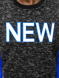 Hanorac bărbați neagră OZONEE JS/KS1908Z