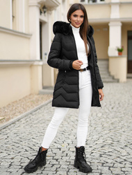 Geacă de femei neagra OZONEE JS/16M9121/392Z