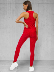 Trening din două piese pentru roșu OZONEE JS/YW88037/5