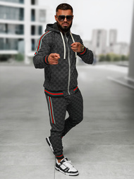 Compleu sport bărbaţi negru OZONEE O/FF5111AB