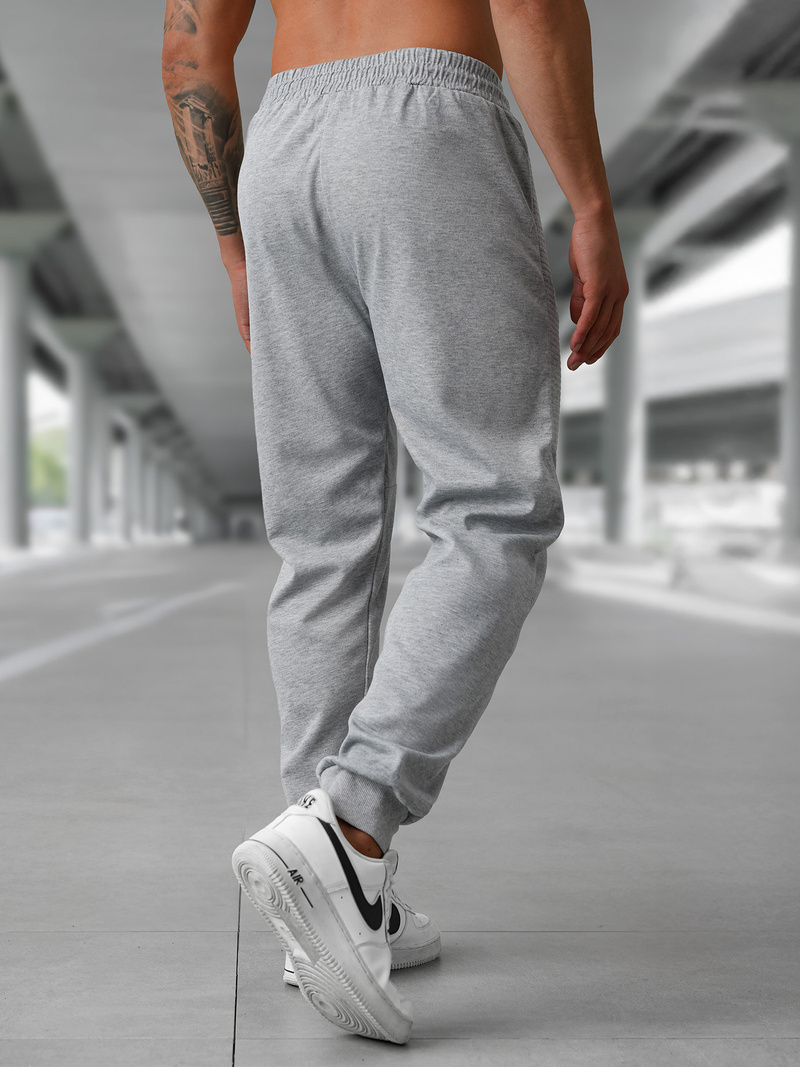 Pantaloni de trening bărbaţi gri OZONEE JS/15K1838/2