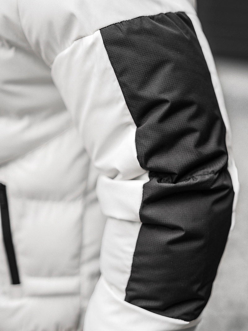 Geacă bărbați albă OZONEE O/M798