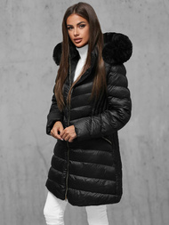Geacă damă neagra OZONEE JS/5M3162/392