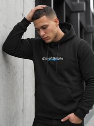 Hanorac bărbați negru OZONEE JS/21B1901/3