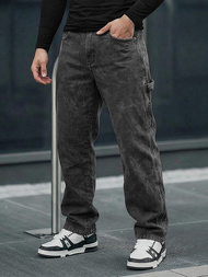 Blugi bărbaţi antracit OZONEE O/KK2828/5Z