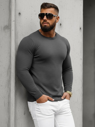 Pulover bărbați antracit OZONEE NB/MMB602/3Z