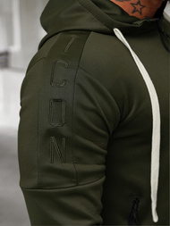 Compleu sport bărbaţi kaki OZONEE O/LN11760