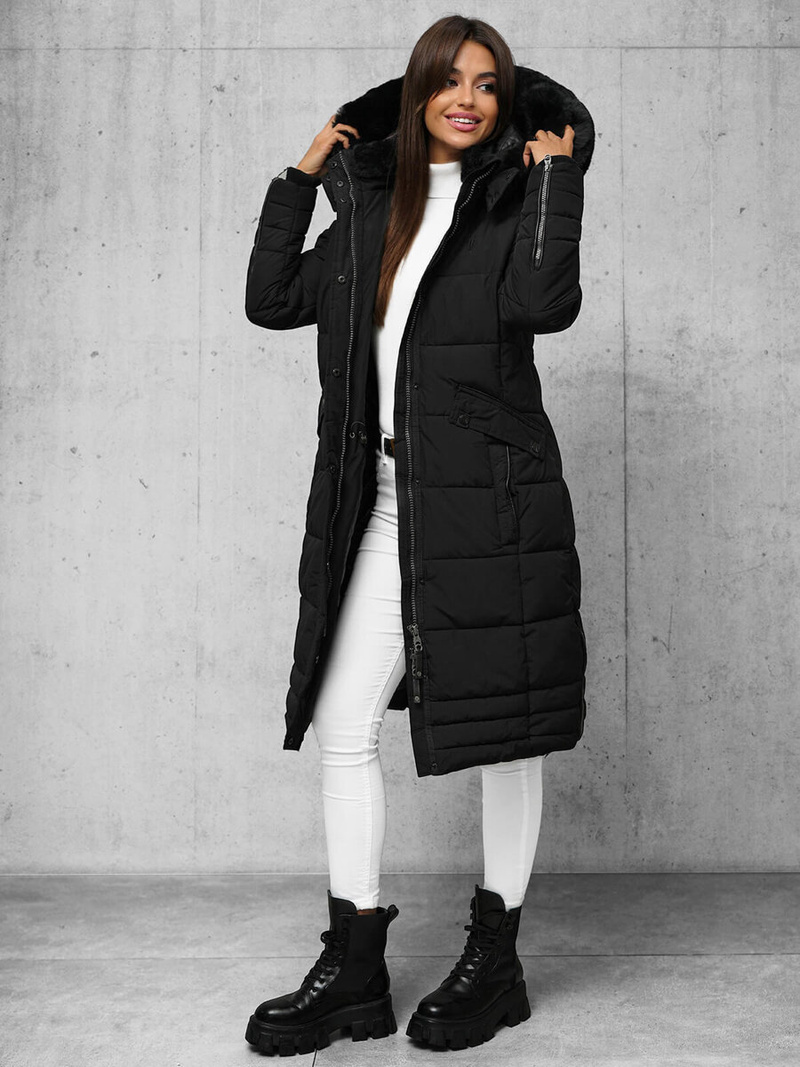 Geacă de femei neagra OZONEE O/W377