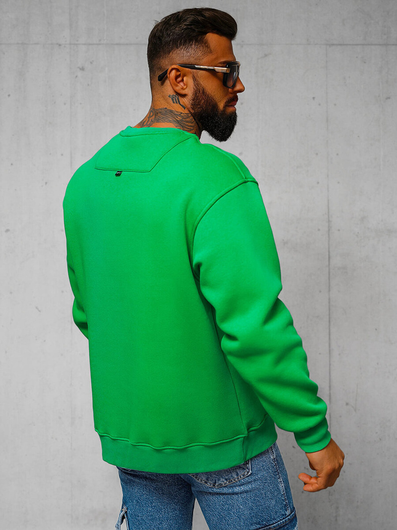 Bluză bărbați verde OZONEE O/SWE23055