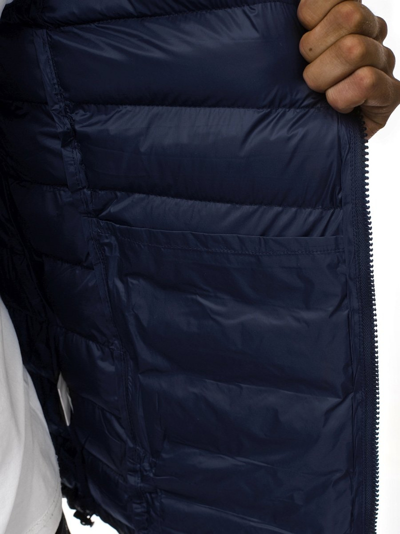 Jachetă de primăvară albastru marin/2 OZONEE JB/JP1111