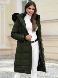 Geacă de femei kaki OZONEE O/W377Z