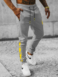Pantaloni de trening bărbaţi gri OZONEE JS/K10237Z