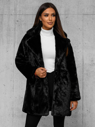 Geacă de femei neagra OZONEE JS/11Z8168Z