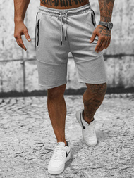 Pantaloni scurți sport bărbați gri OZONEE JS/8K279