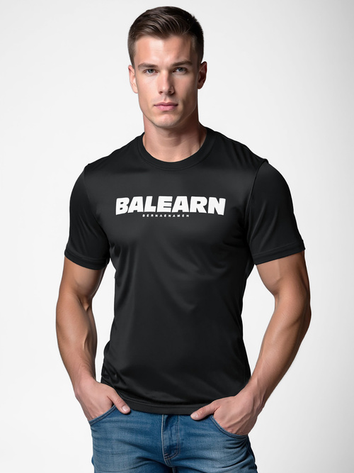 Tricou bărbați negru OZONEE NB/MT3135Z