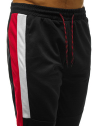 Pantaloni de trening bărbaţi negri OZONEE JS/JZ11023