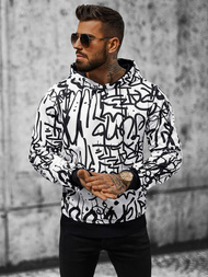 Hanorac bărbați alb OZONEE JS/8B1151/1