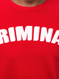 Hanorac bărbați roșie OZONEE O/11113