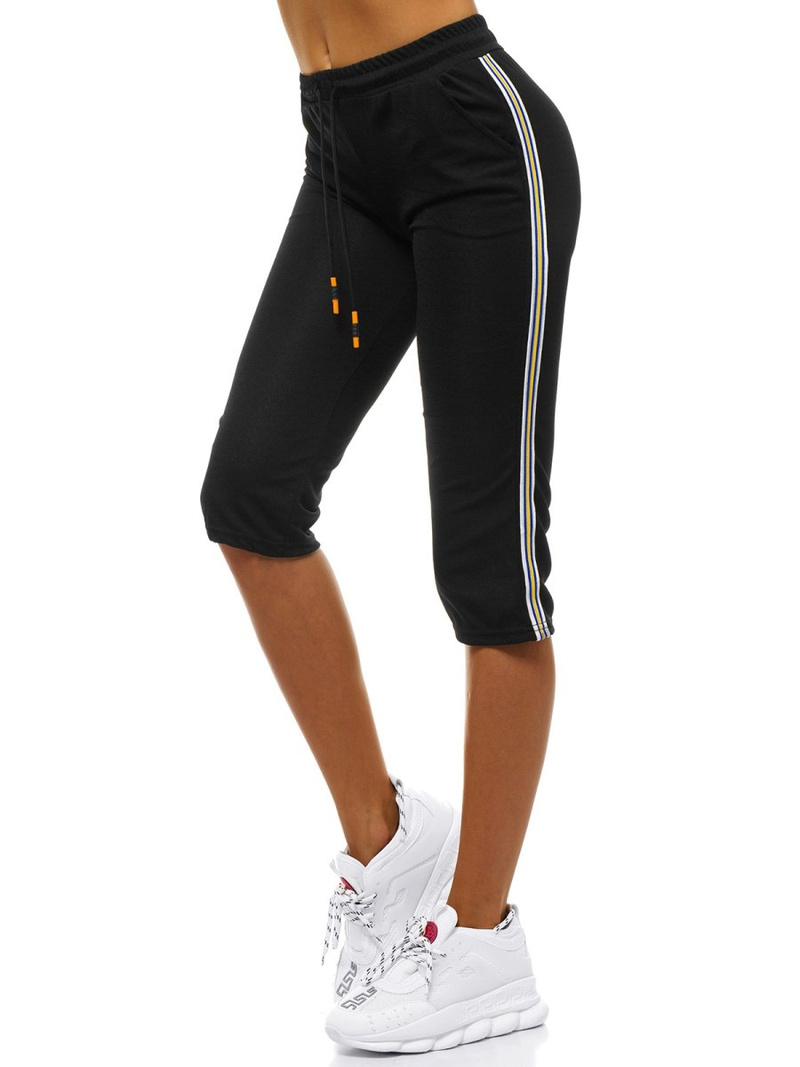 Pantaloni de training femei negri OZONEE JS/1021/C1